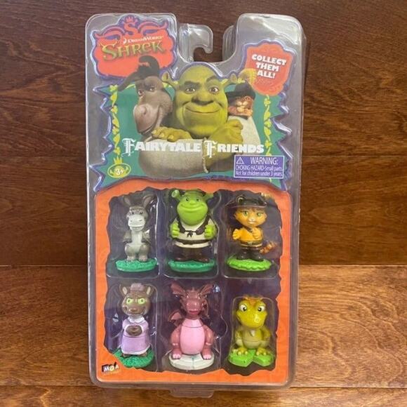 SHREK Vintage 2006 Fairytale Friends Character Figures - Picture 1 of 6